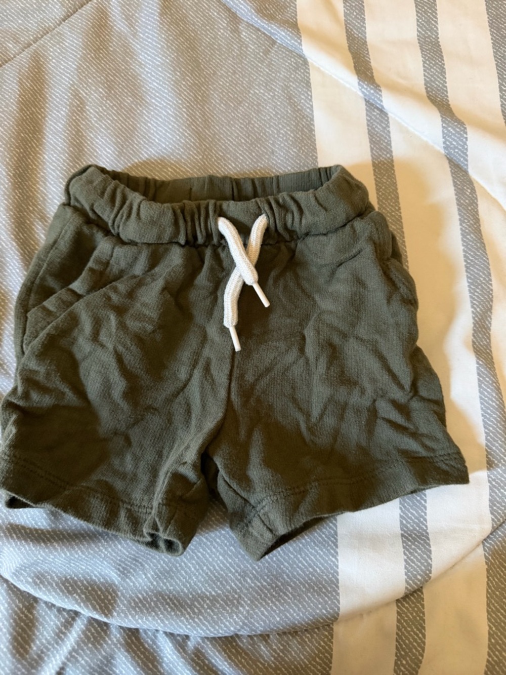 Old Navy Olive Drawstring Shorts for Kids